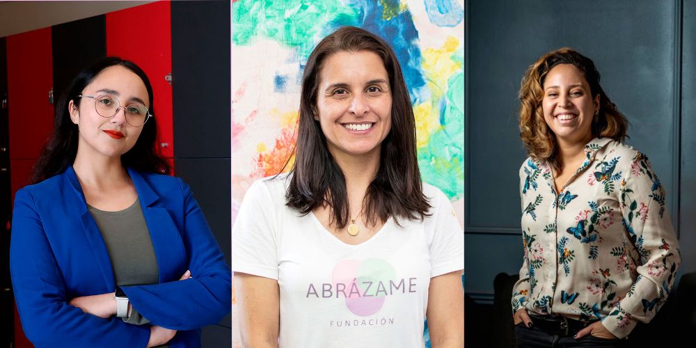 La egresada de Ciencias Ambientales e integrante de la Red de Mentoras y Mentores de OpenBeauchef, Daniela Quiñones; a la egresada del Magíster en Ingeniería de Negocios, Madeleine Valderrama, y la egresada del Magíster en Administración de Empresas, Cecilia Rodríguez, están entre las reconocidas.